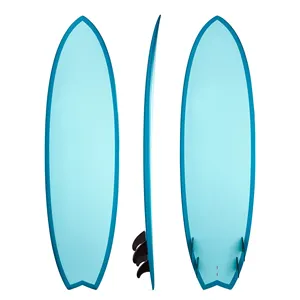 Tavola da surf con coda alta perferomanza diversa Fisj EPS Core lungo tavola sport acquatici con pinna da surf