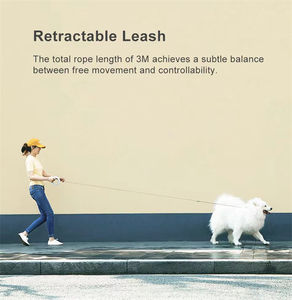 Grosir produk anjing untuk Median anjing besar berjalan UFO hewan peliharaan dapat ditarik <span class=keywords><strong>2</strong></span> generasi tali anjing udara - Product Image 2