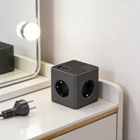 Mini Multiprise Allemande 3 Prises CA 2 Ports USB-C Charge Rapide GS