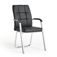 Chaise de bureau moderne Ekintop à prix abordable, sans accoudoirs, pour réception, réunion, salle de conférence