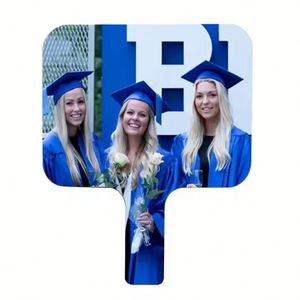 Abanicos Personalizados de Graduación o Conmemorativos, Blancos, para Sublimación a una Cara, 8x10 Pulgadas, 5 mm - Product Image 1