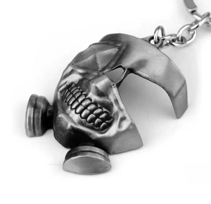 3 estilos <span class=keywords><strong>Tokyo</strong></span> <span class=keywords><strong>Ghoul</strong></span> llavero Anime japonés 3D dibujos animados Metal personalizado llavero bolsa coche llave accesorios chico regalo - Product Image 4
