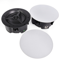 Haut-parleur de plafond sans fil Bluetooth WiFi, lecteur audio home cinéma avec télécommande pour fêtes et activités de plein air