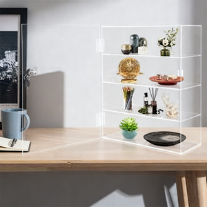 Vitrine en acrylique transparente à plusieurs niveaux pour les modèles de collection Garder vos collections sans poussière et visibles - Product Image 2