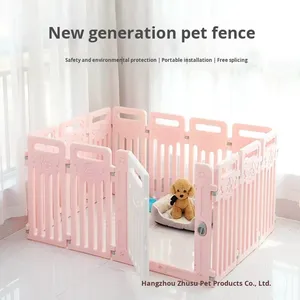73 moderno Pet recinzione cane barriera gabbia <span class=keywords><strong>per</strong></span> piccoli/medi/grandi <span class=keywords><strong>cani</strong></span> uso interno/<span class=keywords><strong>esterno</strong></span> soffiare modellato in plastica eco-friendly pulsante cane - Product Image 4