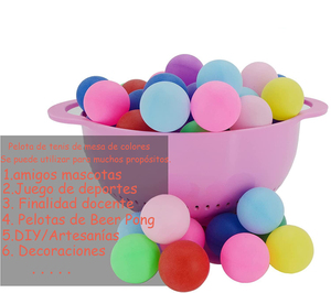 <span class=keywords><strong>Pelotas</strong></span> <span class=keywords><strong>de</strong></span> <span class=keywords><strong>Ping</strong></span> <span class=keywords><strong>Pong</strong></span> 2g Duraderas <span class=keywords><strong>de</strong></span> Bajo Costo, 40mm, Plástico sin Costuras, 150/<span class=keywords><strong>Paquete</strong></span> para Fiestas y Juegos <span class=keywords><strong>de</strong></span> Beer <span class=keywords><strong>Pong</strong></span> - Product Image 6