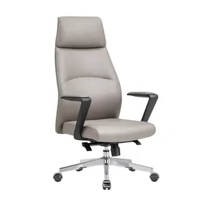 Превосходное качество, современное роскошное серое исполнительное эргономичное массажное вращающееся офисное кресло для продажи компьютерное кресло для офиса