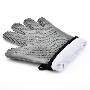 Gants résistants à la chaleur, gants de four en silicone anti-brûlure, gants en silicone réutilisables, adaptés à la pâtisserie - Product Image 4