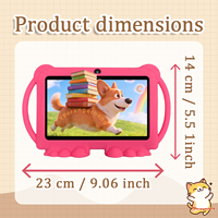 YPORANGECHENG Nouvelle tablette pour enfants 7 pouces, best-seller, 2 Go + 32 Go, processeur quadricœur MTK 1,2 GHz, 3000 mAh, Wi-Fi 5G, Android 12, 1024x600, USB Type-C