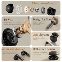 Nouveaux Arrivages Écouteurs Anti-Bruit TWS Intra-Auriculaires Casques Sport Pas Chers Écouteurs sans Fil ENC TWS Bluetooth 5.3