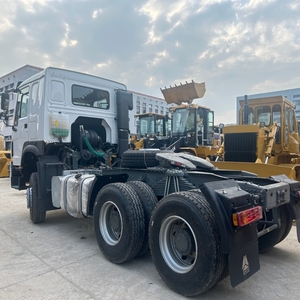 รถบรรทุกหัวลาก HOWO 371 มือสอง 6x4 สำหรับงานหนัก รถพ่วงหัวลาก Sinotruk สำหรับการขนส่งโลจิสติกส์เพื่อการส่งออก - Product Image 6