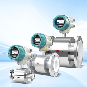 高精度電磁流量計ウォーターフローメーターPTFEライニング磁気流量計パルス付き4-20mA RS485 - Product Image 2