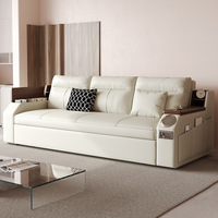 Muebles de sofá cama JINS, sofás modernos para sala de estar, sofá cama inteligente multifunción plegable para el hogar comercial