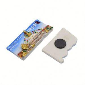 Nepal Freeze Souvenirs Polyresin Resin Stereoscopic Home Decoration <b>Fridge</b> Magnet - Product Image 4