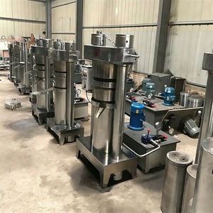 Presse à huile hydraulique entièrement automatique en acier inoxydable pour huile d'arachide et de sésame, pressage à froid et à chaud - Product Image 5