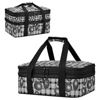Sac isotherme grand format Aloha Summer avec doublure en aluminium, 2 couches, motif coquille Opihi Hawaï, impression personnalisée