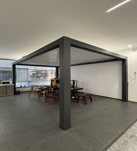 Venta al por mayor Pérgola Moderna Pérgolas Para Exterior Aluminio Pérgola Manual - Product Image 4