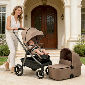 Passeggino per Neonati e Bambini con Seduta Reversibile, Chiusura Automatica con Una Mano, Carrozzina da Viaggio - Product Image 1