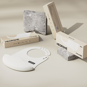 HEORSHE-Baberos de silicona <span class=keywords><strong>para</strong></span> bebés, venta al por mayor de China - Product Image 6