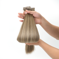 Extensions de cheveux humains 100% naturels Lanxun Invisible Butterfly Genius Wefts Double Drawn Seamless Xo pour salon