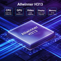 Caja de TV Android XS97 SE Más Barata de Fábrica, 1GB RAM 8GB ROM, Allwinner H313 4K, Android 10, Decodificador STB, Sistema Rápido