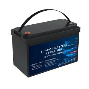 EV 12v 24v 50ah 200ah 280ah 300ah 320ah 400ah Pack de batterie lithium-ion Lifepo4 Batterie de stockage d'énergie