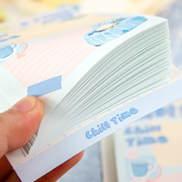 Bloc de Notas Adhesivas Estilo Acuarela Mr.Paper, Papel de Escritura Premium para Estudiantes, Oficina, Diario y Recordatorios Diarios