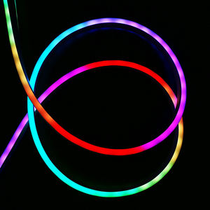 คุณภาพสูงDouble Side Dream FullสีRgbยืดหยุ่นIp65กันน้ำนีออนLed Strip Light 8X18มม.สำหรับตกแต่งParty Home - Product Image 3
