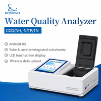 Analyseur de qualité de l'eau 4-en-1 COD, ammoniac, TP, TN, dispositif de test des eaux usées et environnementales
