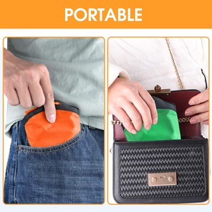 Disque volant souple personnalisé pour animaux de compagnie, éventail pliant rond en nylon, jouets multifonctionnels avec pochette, disque volant pliable - Product Image 4