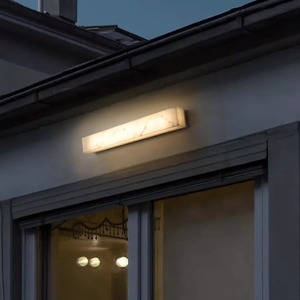 ไฟติดผนัง LED กันน้ำกลางแจ้ง 020 ลายหินอ่อน สำหรับประตู กำแพง ลานบ้าน ระเบียง ล็อบบี้โรงแรม - Product Image 1