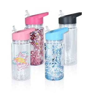 10oz cách điện Acrylic cup với rơm BPA FREE chai nước cho trẻ em - Product Image 3