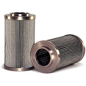 Élément filtrant hydraulique Hydac 26 pouces 10 microns, média microfibre synthétique plissé pour la filtration d'huile de machine - Product Image 1