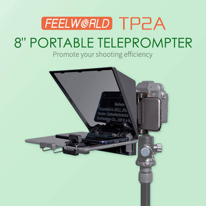 Kit de téléprompteur portable FEELWORLD <span class=keywords><strong>TP2A</strong></span> pour appareil photo reflex numérique, smartphone, tablette, prise en charge de l'objectif grand angle - Product Image 2