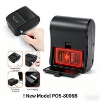 8006B Harga Bagus Harga Grosir Printer Label Thermal Saku Nirkabel Bluetooth Mini Portabel 80mm Android 50mm/s
