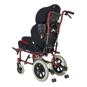 รถเข็นคนพิการแบบใช้มือหมุน เกรดทางการแพทย์ พร้อมดีไซน์ที่รองรับการฟื้นฟูสมรรถภาพสำหรับผู้ป่วยโรคสมองพิการ - Product Image 4