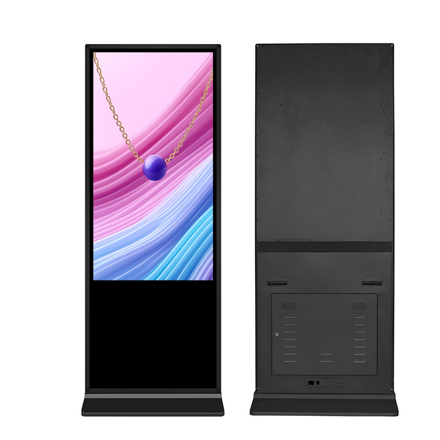 Smart Interactive Face Kiosk with Touchscreens for Retail Stores Shopping Malls Elevators Educational Environments