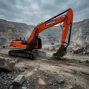 รถขุดขนาดใหญ่ DOOSAN ราคาถูก 30 ตัน รุ่น DOOSAN DX300 รถขุดไฮดรอลิกแบบตีนตะขาบ รถขุดมือสองสำหรับขาย - Product Image 1