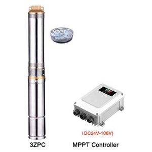 3ZPC ปั๊มน้ำใบพัดใต้น้ำทำจากสเตนเลสไฟฟ้ากระแสตรง1.5HP 3นิ้ว24โวลต์พร้อมกล่องควบคุม - Product Image 2