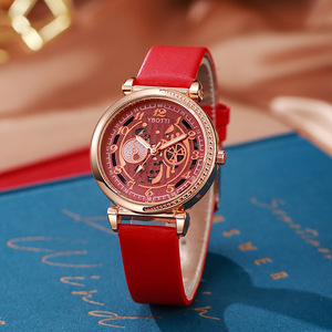 <span class=keywords><strong>Montre</strong></span> de mode pour femmes décontracté <span class=keywords><strong>kaki</strong></span> ceinture en cuir montres dames creux montres à Quartz soleil étoile lune horloge <span class=keywords><strong>Montre</strong></span> <span class=keywords><strong>Femme</strong></span> - Product Image 4