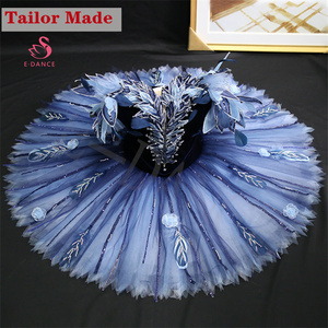 Disfraz de Princesa Florina, Variación Azul, Traje de Ballet Clásico con Tutú - Product Image 3