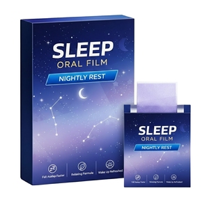Tiras Orales para Dormir, Ingredientes Naturales, Disolución Rápida, Calma <span class=keywords><strong>la</strong></span> <span class=keywords><strong>Mente</strong></span>, Relaja el Cuerpo, Apoyo para el Sueño - Product Image 4