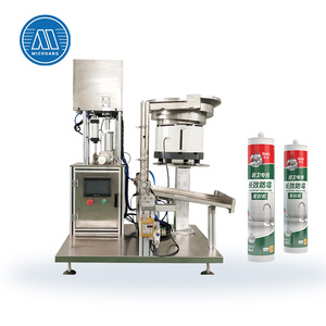 Semi Automatic Horizontal Type <b>Grease</b> Adhesive Silicone Sealant Filling Machine Silicone Sealant Filling Machine - Product Image 1