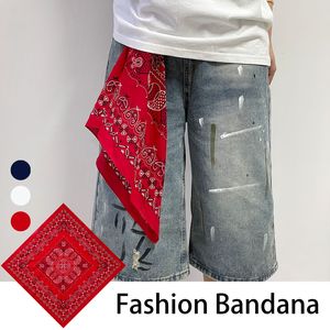 Pañuelo Cuadrado Paisley de la Nueva Colección 2026 para Accesorios de Cintura, Estilo Y2K, Transpirable y Multifuncional, 55x55cm - Product Image 1
