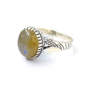 Anillo de Labradorita, Plata de Ley 925, Anillo de Piedra Preciosa, Colección Hecha a Mano, Anillos Finos, Joyería de Plata, Precio al por Mayor - Product Image 2