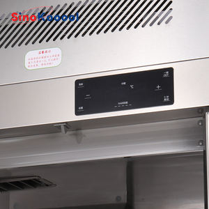 ثلاجة تجارية من الفولاذ المقاوم للصدأ مبردة بالهواء ذات بابين وسعة كبيرة بدرجتي حرارة وبدون تكون صقيع - Product Image 2