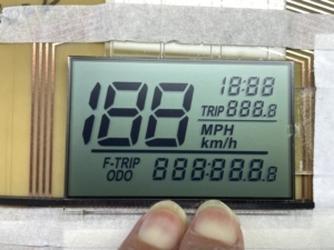 Nhà sản xuất <span class=keywords><strong>TN</strong></span> HTN STN va tùy chỉnh phân khúc LCD 8 màn hình kỹ thuật số đơn sắc hiển thị phân khúc LCD hiển thị - Product Image 6