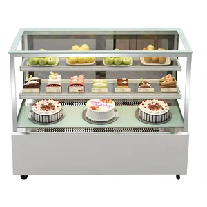 Rebirth Refrigeration Equipment Pastry Display Refrigerator Bakery Showcase Cake Showcase For Bakery Store