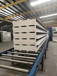 Building Material 50mm PIR PU Sandwich Panels Polyurethane Foam Coldroom Insulated Sandwich Wall Panel