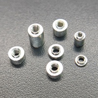 Écrous de raccordement isolés pour circuits imprimés M1-M2.6, écrous en laiton rivetés avec manchon en zinc pour PCB